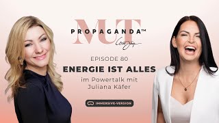 80 Energie ist alles  im Powertalk mit Juliana Käfer immersive 3d [upl. by Dyann512]