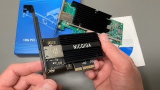 NICGIGA 10Gbit vs INTEL X540T1 AQC113C Chipset ROCKS [upl. by Stanway523]