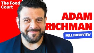 Adam Richman FULL 2021 INTERVIEW  Rolands Food Court [upl. by Jammin]