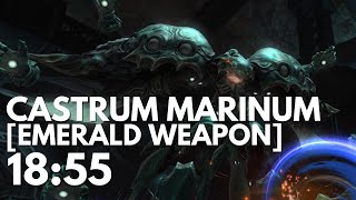 Castrum Marinum Emerald Weapon Solo in 1855 IGT  Final Fantasy XIV [upl. by Priestley]