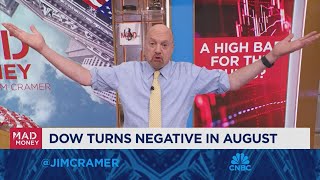 Jim Cramer talks the markets negative reaction to recent earnings [upl. by Aerdnat]