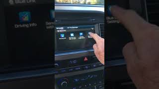 How to reset bluelink on 2015 Hyundai Sonata [upl. by Savihc]