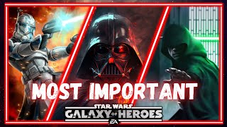 The Ten Most Important Teams that Everybody NEEDS in SWGOH  2024 [upl. by Aiselad]