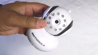 Motorola WiFi Baby Monitor Camera  keeping track of the little one from your smartphone Review [upl. by Tilla]