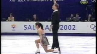 Sale and Pelletier 2002 Olympics Short Program w kiss and cry [upl. by Drarej43]