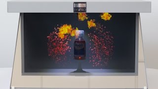 Eludril Classic Mouthwash  3D Holographic projection [upl. by Edlun]