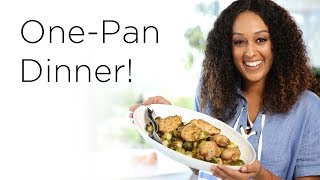 Tia Mowry’s Simple Sheet Pan Dinner  Quick Fix [upl. by Jonathon]