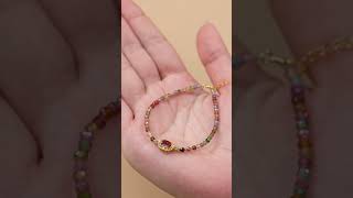 How to wear your Tourmaline Bracelet HC993409 Product Review [upl. by Sackey]