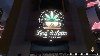 GTA RP quotPaid In RP 4quot Grand Opening at Leaf amp Latte Cafe was a huge success [upl. by Dnomsed157]