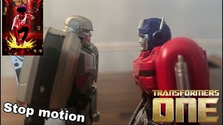 Transformers One recreation in Stop motion [upl. by Brady219]