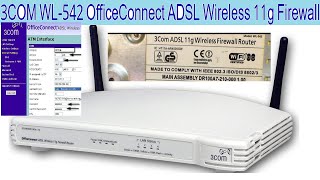 اعدادات الراوتر 3Com ADSL علي شركة وي واستخدامه اذا تعطل تحويله سويتش قوي جدا [upl. by Nedak]