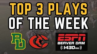 Top 3 Plays Of The Week  10724 [upl. by Leahcin]