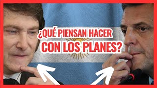 ¿Es el fin de los planes sociales  ¿Qué opinan Milei y Massa respecto a los planes sociales [upl. by Keg]