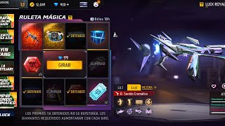 SACANDO LA NUEVA MP40 SONIDO CROMATICO EN LA RULETA MAGICA DE FREE FIRE [upl. by Ayotl]