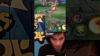 Skylark Ketemu Albert di rank shorts mobilelegends [upl. by Castora668]