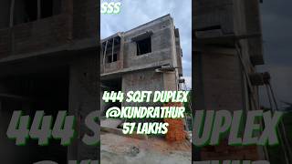 5️⃣7️⃣lakhs☎️9043050793 2️⃣BHK Duplex house For sale kundrathur chennai home shorts shortvideo [upl. by Ronica530]