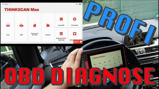 PROFESSIONELLES OBD Diagnosegerät für ALLE  THINKSCAN MAX [upl. by Uahc175]