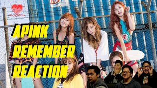 4LadsReact Apink 에이핑크  Remember 리멤버 MV Reaction [upl. by Grim]