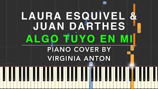 Algo tuyo en mi Patio Feo Piano Tutorial Instrumental Cover [upl. by Nwahsauq]