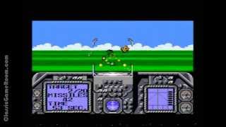 Classic Game Room  GLOC AIR BATTLE review for Sega Master System [upl. by Ltihcox]