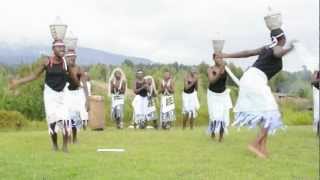 Traditional African dance performance in Rwanda [upl. by Ytsirhc]