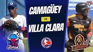 Serie Nacional 63 Camagüey vs Villa Clara 2do juego [upl. by Edbert]