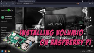 Installing Volumio on Raspberry Pi [upl. by Sukul]