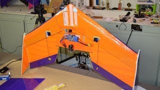 How to build a Flying Wing  Part 3  KFm4 Airfoil and Fibreglass Aframe [upl. by Eelatsyrc218]