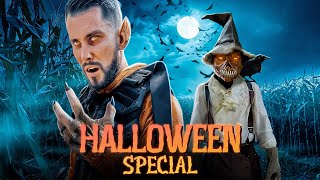 The Hall Family Halloween Special Pumpkinhead Vs Wolf Pack S6E3 [upl. by Lansing640]