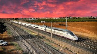 🚦Trenes de Alta Velocidad circulando por Sevilla y Cádiz Sorpresa del tren Séneca de Adif 🚦 [upl. by Mungam]