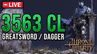 🔴Throne And Liberty Greatsword Dagger PVP Rank 3 tower Tier 2 dungeons soon [upl. by Sherborne286]