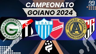 AO VIVO  Goiás x Anápolis  Crac x Vila Nova  Aparecidense x Atlético  Campeonato  Goiano 2024 [upl. by Elyrpa]