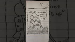 Pinhead Larry spongebob spongebobcomic art drawing shorts [upl. by Rohpotsirhc]