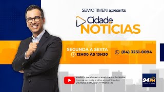 CIDADE NOTÍCIAS 28102024 2º TURNO I PAULINHO FREIRE É ELEITO PREFEITO DE NATAL [upl. by Smada]