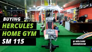 Home Gym Review Hercules SM 115  Welcare Mannarkkad  Home Gym Malayalam review Home gym demo [upl. by Yrian]