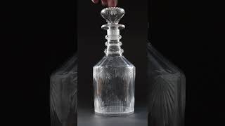 Decanters  Royal Shaped Decanter circa1830 [upl. by Neltiak]