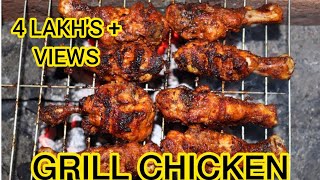 GRILLED CHICKENBBQ IN TAMIL🍗கிரில் சிக்கன்HOW TO MAKE GRILL CHICKEN 🍗 AT HOMEJOURNEYWITHNANDHU [upl. by Lura]