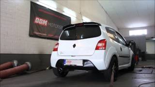 Renault Twingo RS Supersprint Exhaust on BBM Motorsport Dyno [upl. by Aillimac]