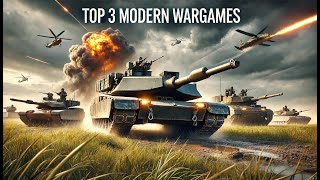 TOP 3 MODERN WAR STRATEGY GAMES [upl. by Abbotsen]