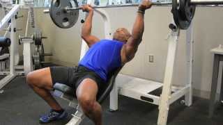 Reverse Grip Incline Bench Press [upl. by Ffilc]