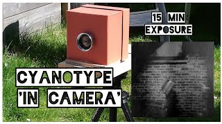 DIY Cyanotype negative camera 15 min build [upl. by Lynnell]