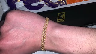 14k 7mm Diamond Miami Cuban Link Bracelet Unboxing amp Short Review💎From HighLine Jewelry💎🥶 [upl. by Aehtrod]