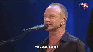 Sting  Every Little Thing She Does Is Magic Live HD Legendado em PT BR [upl. by Tnarb764]