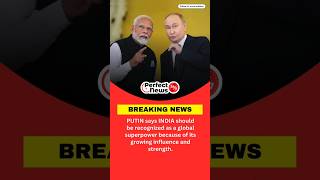 PUTIN on INDIA [upl. by Elletse812]