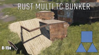 The Last Vitals Main TC Bunker You Will Ever Need RUST [upl. by Hak]