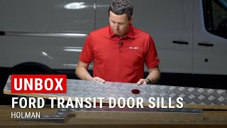 Unboxing Holman Door Thresholds for Ford Transit Vans [upl. by Aitekram464]