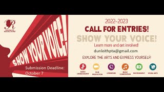 Announcing the 2022 PTA Reflections Art Contest Show Your Voice [upl. by Enriqueta152]