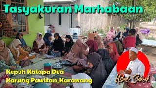 Syukuran Aqiqah  Di Rumah 🏠 Teh Neng 🥀 Karawang 🥀☕🇮🇩 trending viralvideo aqiqah [upl. by Nerag]