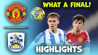 Man United u21 vs Huddersfield Town  EFL Trophy Cup  Highlights 12112024 [upl. by Yenar505]