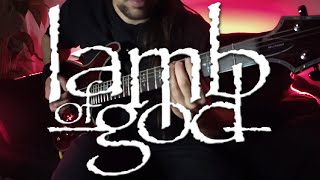 Lamb of God  Omerta Guitar Cover  Shecter Hellraiser C1 [upl. by Oliver761]